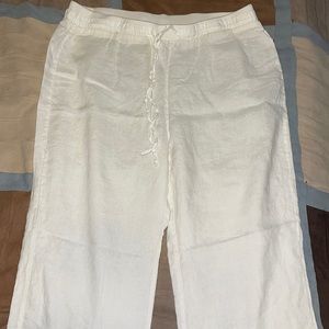 Company by Ellen Tracy linen pants